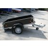 Jednoosý nebržděný sklopný přívěs MARO 05 PRK N1 750 kg 2060x1260 mm
