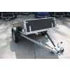 Jednoosý nebržděný sklopný přívěs MARO 05 PRK N1 750 kg 2060x1260 mm