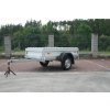 Jednoosý nebrzděný přívěs ALU PROFI 03 N1 750 kg 2060x1110 mm