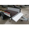 Jednoosý sklopný přívěs ALU PROFI 04 S N1 750 kg 2960x1260 mm