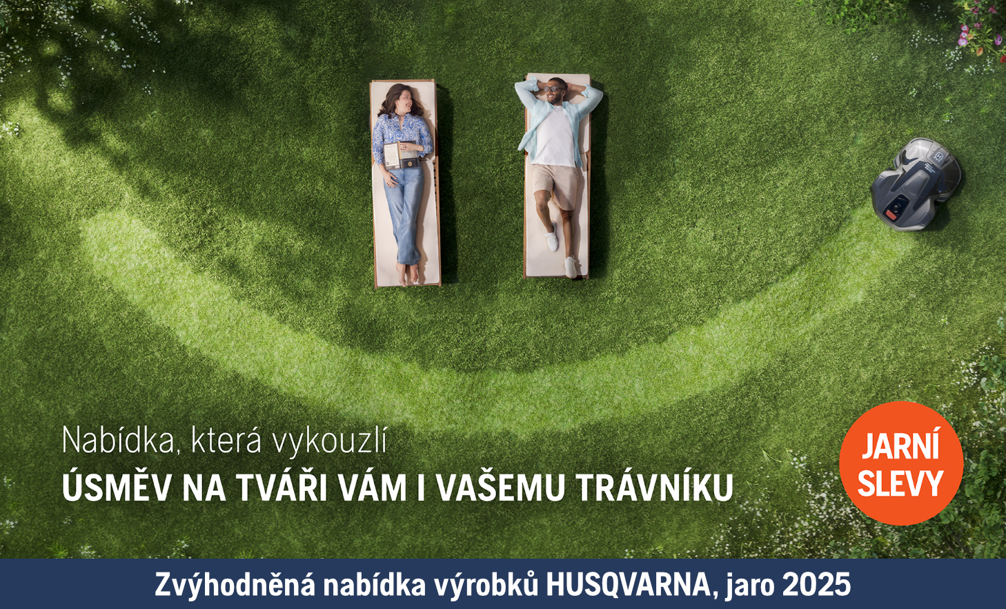 Jarní akce Husqvarna. Ve slevě motorové pily, sekačky, příslušenství.