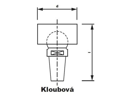 Bodová elektroda TECNA 3625 (pr.18) s kloubem