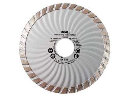Diamantový kotouč MAGG TURBO 115x22,2mm