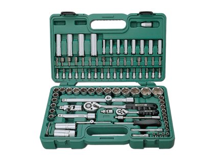 Sada HONITON GOLA 1/4'' a 1/2'' 94 dílů