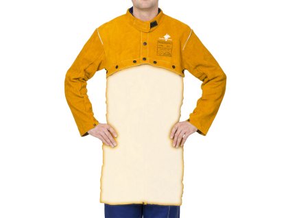 Zakrytí ramen s rukávy WELDAS Golden Brown (Bolero), vel. XL