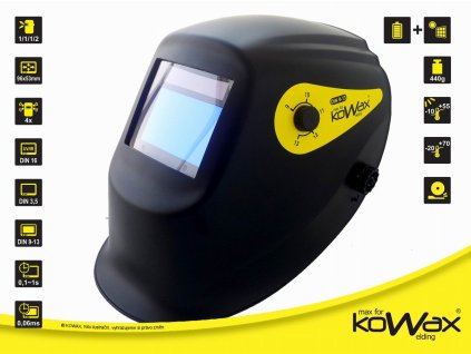 Samostmívací svářečská kukla KOWAX KWX73