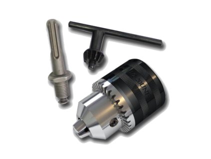 Sklíčidlo zubové závitové Richmann 1,5-13 mm 1/2-20UNF + redukce SDS plus