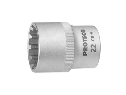 Hlavice 1/4'' nástrčná 14mm SPLINE Proteco