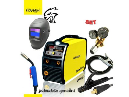 Svářečka KOWAX GeniMig 220 vč. hořáku a kukly