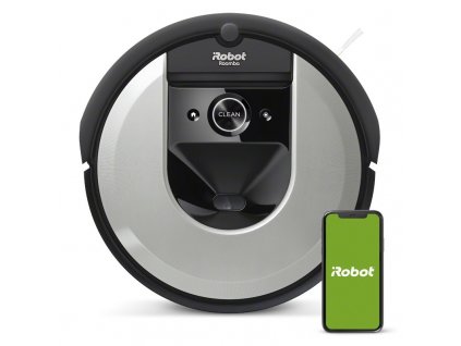 Robotický vysavač iRobot Roomba i7 (7156) stříbrný