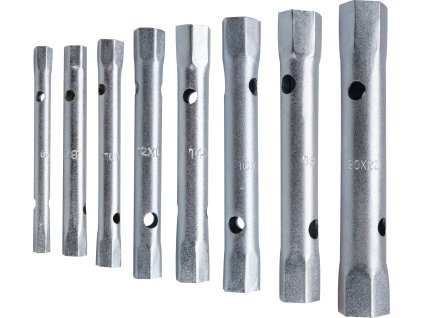 Sada klíčů trubkových 8 ks, CrV 6-22 mm