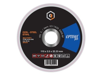 Kotouč řez.ocel.OPTflex 115x2,5