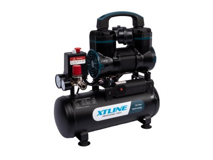 Kompresor bezolejový  XTline 900 W 6 l