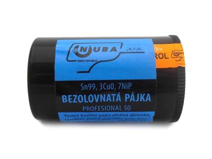 Cívka pájecí Sn99  3Cu0 7NiP pr.1,0mm  50g