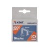 Sponky do sponkovačky EXTOL 10 mm (1000ks)