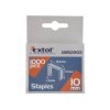 Sponky do sponkovačky EXTOL 12mm; 11,3x0,52x0,7 (1000ks)