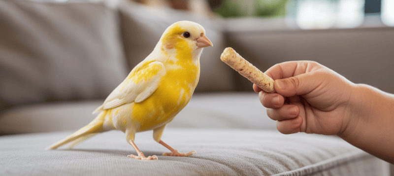 Papoušci a lidské jídlo. Může jíst papoušek piškoty nebo sýr?