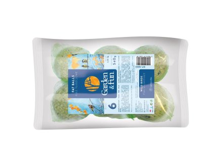 GARDEN FUN balení lojových koulí pro ptáky á 90g (6 ks v bal)
