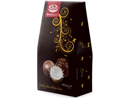 10022 MLÉČNÉ čokoládové pralinky mléčné čokoládové pralinky plněné mléčným krémem 94,5g stiny