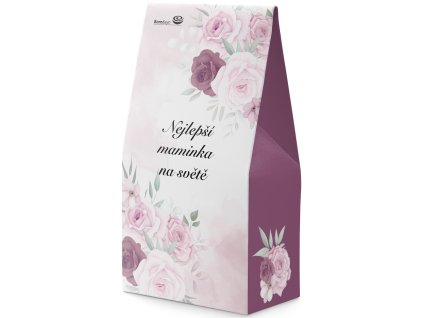 10091 Nejlepší mamainka na světě mléčné čokoládové pralinky plněné mléčným krémem 94,5g stiny