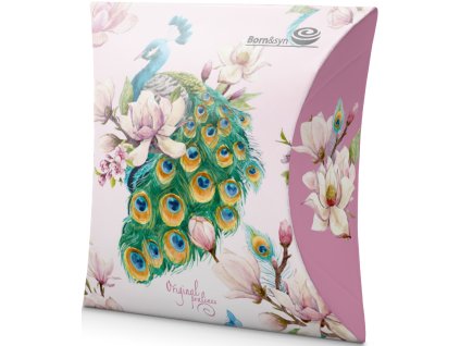 10168 kapsička Páv mléčné čokoládové pralinky plněné mléčným krémem 52,5g stiny