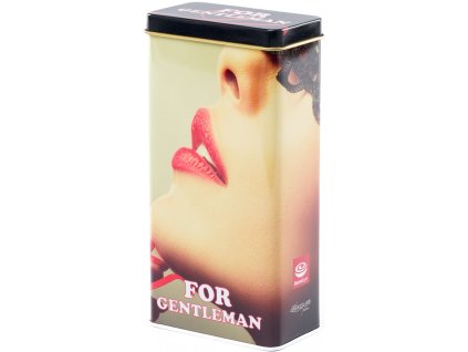 10031 c plech FOR GENTLEMAN 125g mléčné čokoládové pralinky plněné lískooříškovým krémem 125g