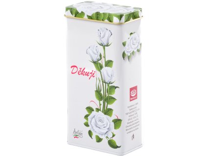 10031 g plech DĚKUJI 125g mléčné čokoládové pralinky plněné lískooříškovým krémem 125g