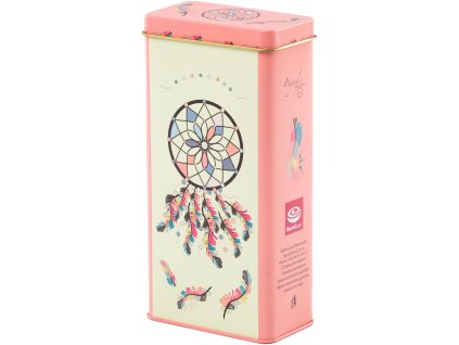 10031 L plech SOVA S LAPAČEM SNU 125g mléčné čokoládové pralinky plněné lískooříškovým krémem 125g