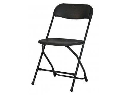 Skládací židle Alex černá