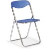 Skládací plastová židle Sára modrá