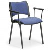 Konferenční židle SMART s područkami, modrá