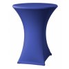 Elastický potah na koktejlový stůl modrý