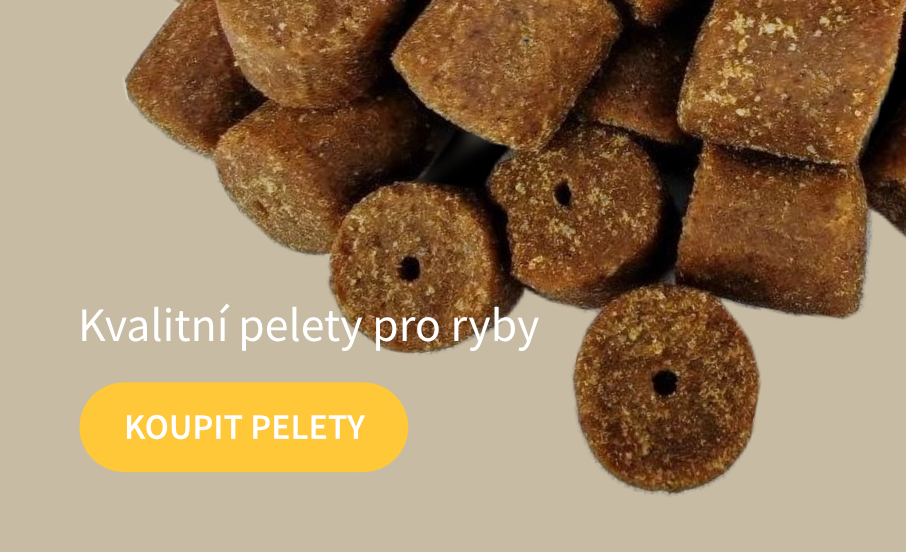 Kvalitní pelety pro ryby