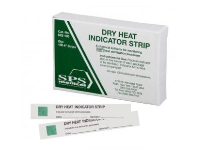 501 Test chemický do sterilizátoru pásky 250ks