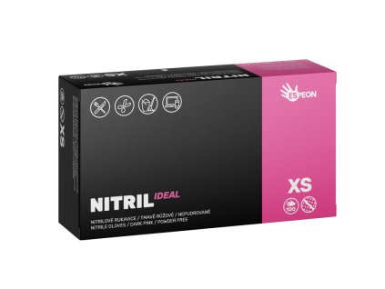 nitril tm ruzove ideal XS