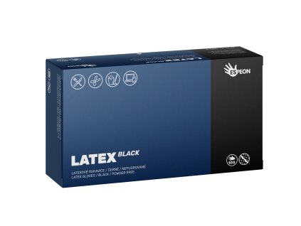 Latex BLACK černé
