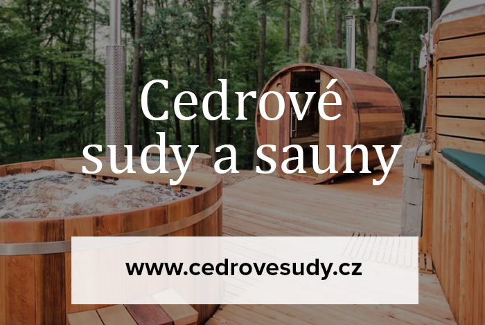 Cedrové sudy a sauny