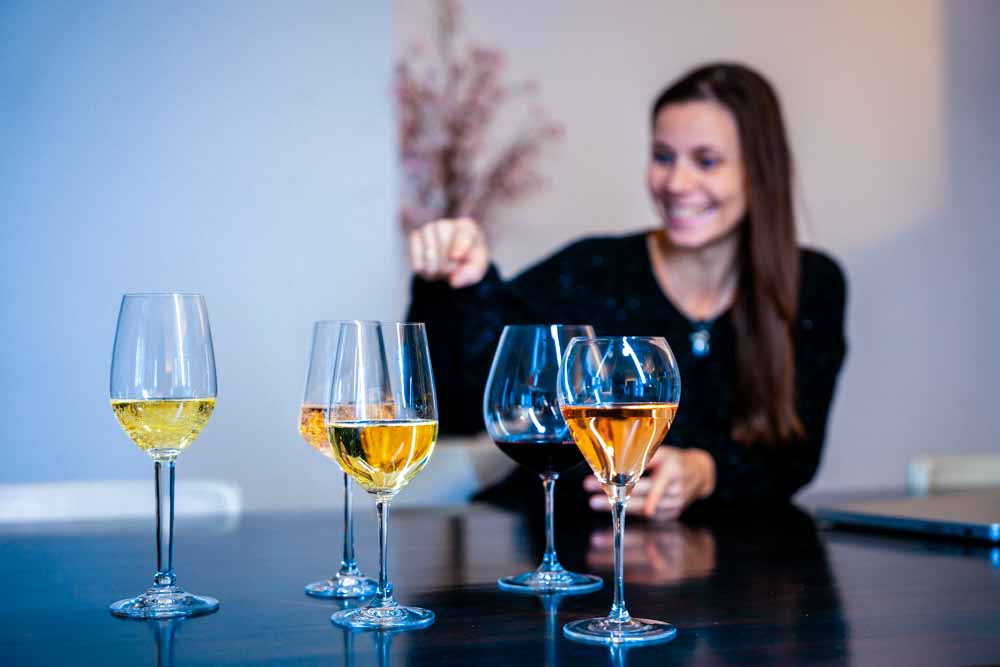 Tiché víno podle sladkosti