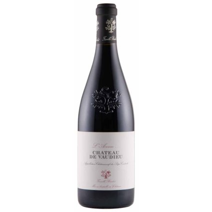 červené víno L'Avenue Chateauneuf du Pape z vinařství Chateau de Vaudieu