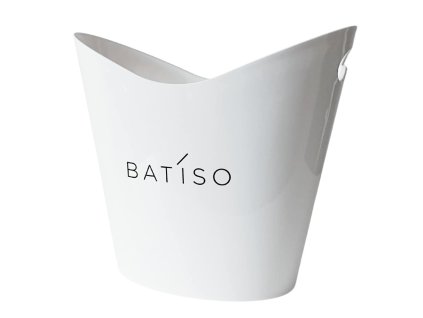 Chladící nádoba na víno BATÍSO bílá na 2 láhve min