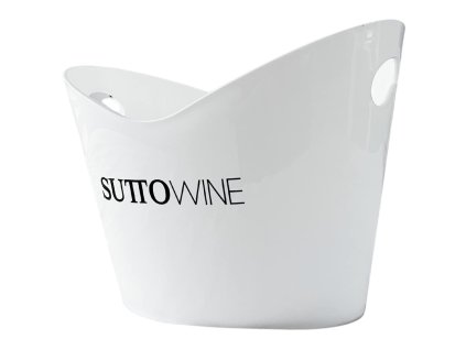Chladící nádoba na víno SUTTO bílá na 5 láhví min