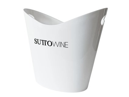 Chladící nádoba na víno SUTTOWINE bílá na 2 láhve min