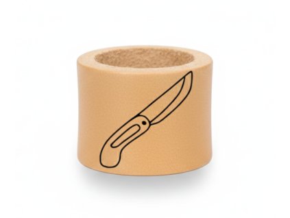 Malý kožený turbánek pro každého zálesáka