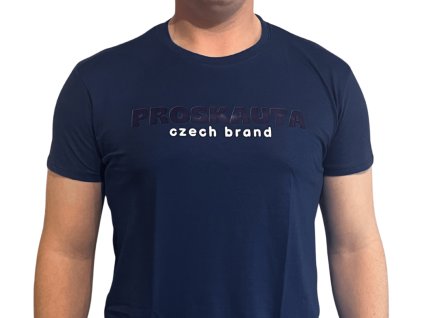 Tričko tmavě modré