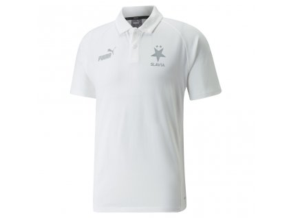 Puma Polo T-shirt Pique White