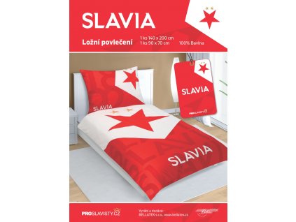 Bedlinen SLAVIA red