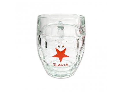 Beer Glass 0,5l SLAVIA classic tubinger