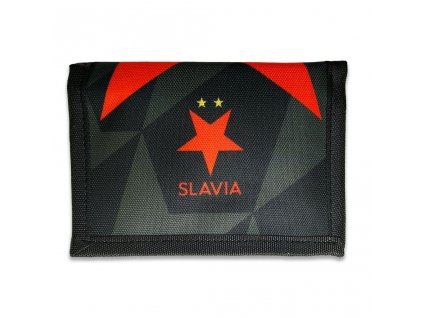 Black Slavia wallet for kids