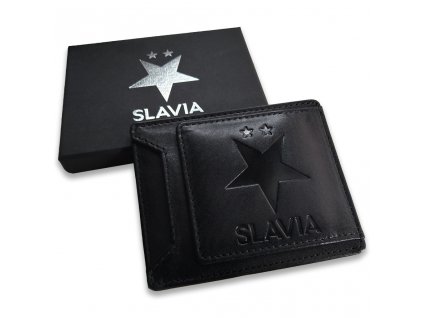 Pouzdro s magnetem na mince Slavia černé