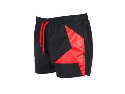 Black SLAVIA Swimming trunks